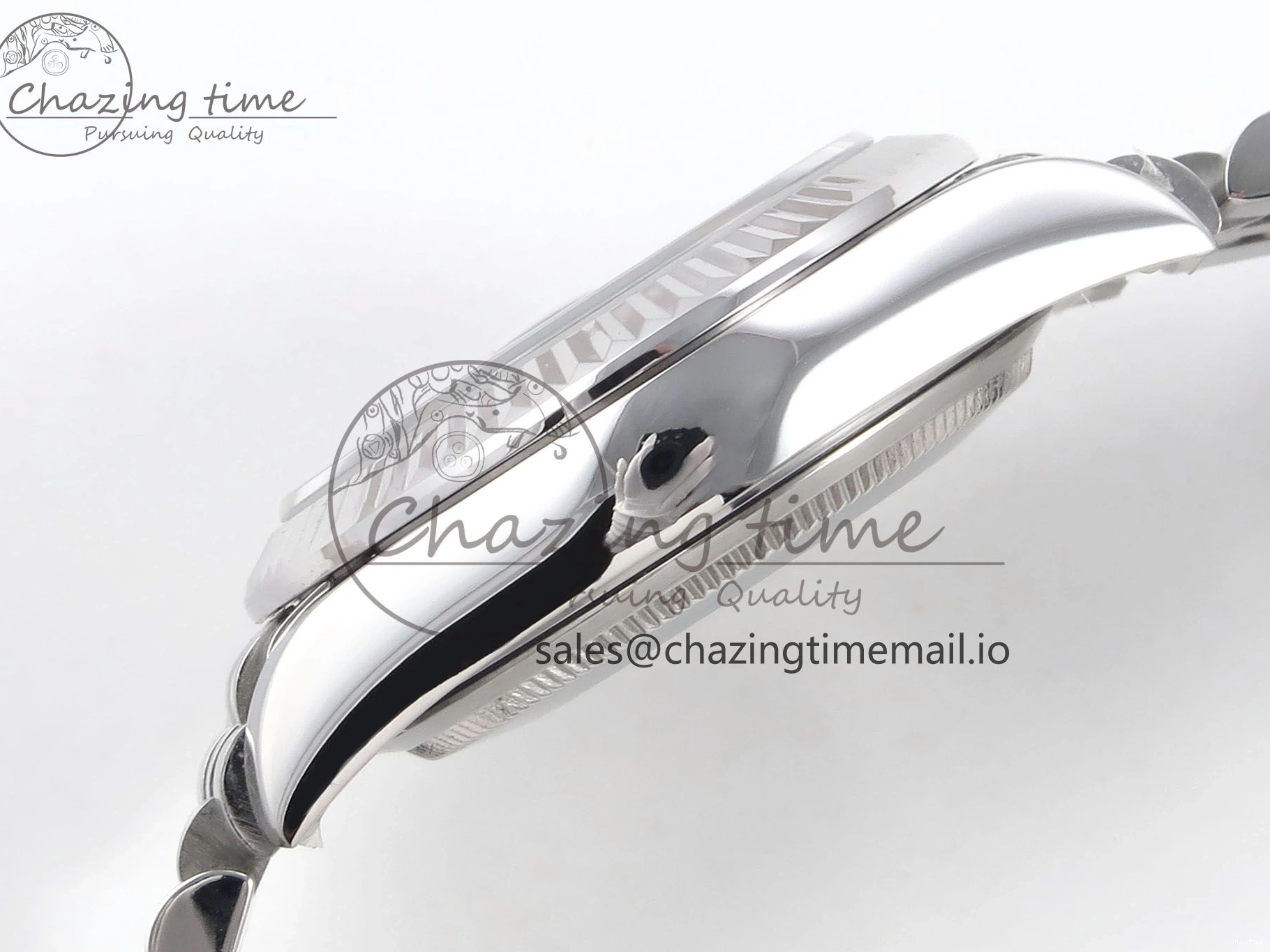 MiroTime 0428 Durable DateJust 31 278274 SS GMF 1:1 Best Edition 904L Steel Green Diamonds Dial on Jubilee Bracelet A 1163